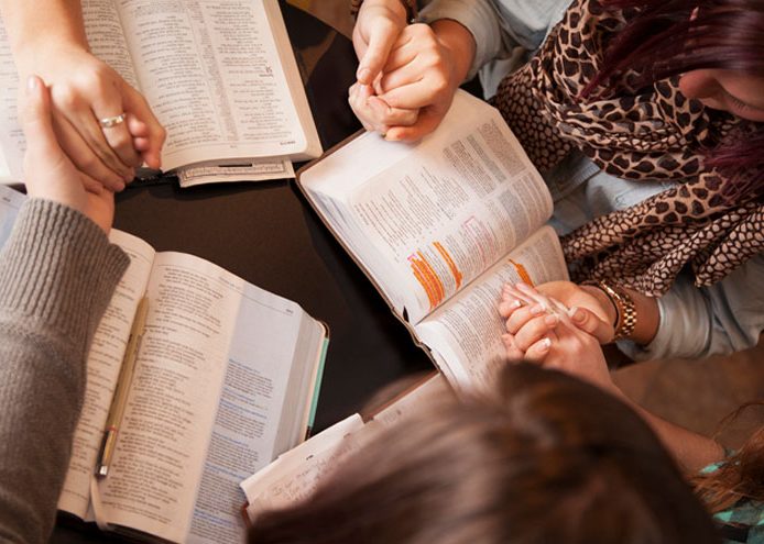 Women’s Bible study and prayer group